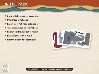 Let It Snow Gnome sticker pack: what is in the pack