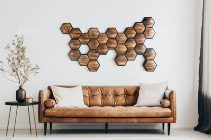 Wooden Wall Art, Zebra Wood Art, Minimalist Wood Art, Custom Woodwork, Handcrafted Decor, Interior Design, Design Your Own, Statement Piece