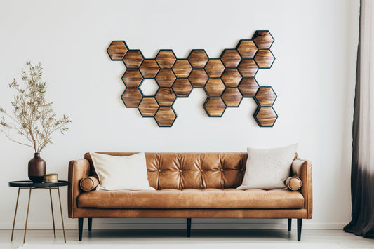 Wooden Wall Art, Zebra Wood Art, Minimalist Wood Art, Custom Woodwork, Handcrafted Decor, Interior Design, Design Your Own, Statement Piece