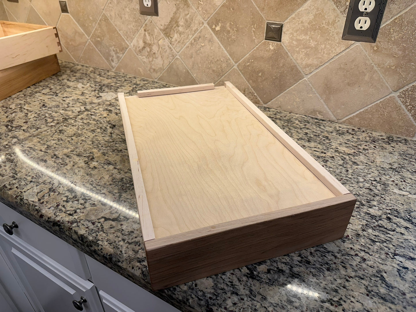 Custom Drawer Box, Kitchen Replacement Drawer, Cabinet Drawer, Pull Out Drawers, Wood Drawer, Made to Order Cabinetry, Personalized Storage