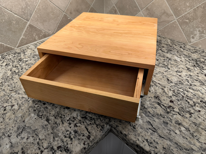 Drawer Unit | Cherry, Half Blind Dovetail, 5/8" Sides, 1/4" Cherry Bottom, Clear Coated, No Drawer Front