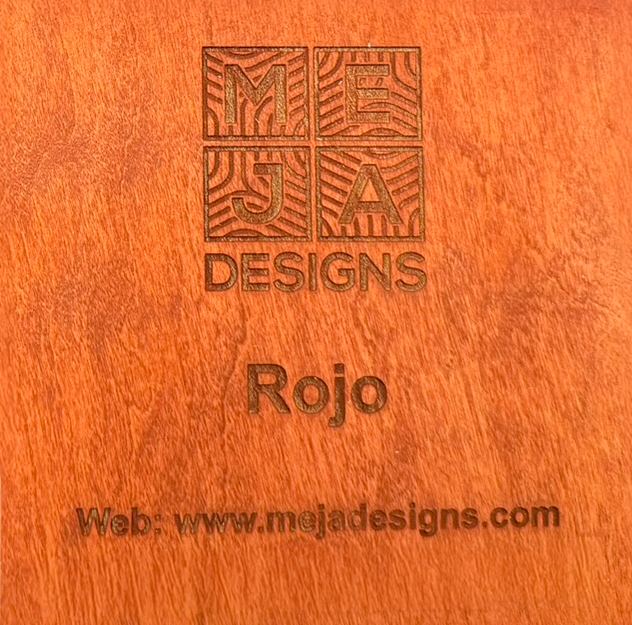 Rojo stain sample