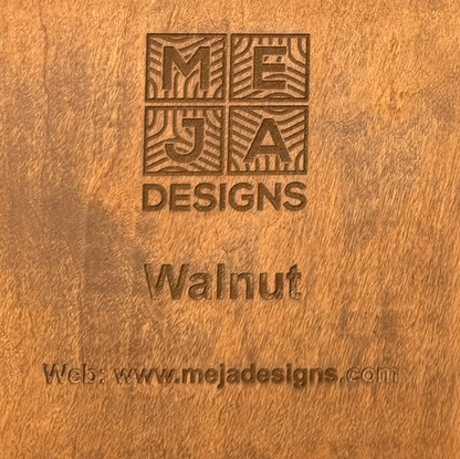 Walnut stain sample