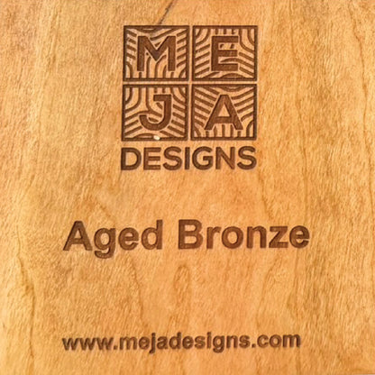 Aged Bronze stain sample