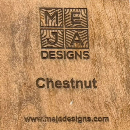 Chestnut stain sample