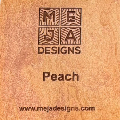 Peach stain sample
