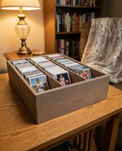 Drawer | Baltic Birch Plywood, Half Blind Dovetail, 1/2" Sides, 1/4" Birch Ply Bottom, Stained, Stone Gray Wash, Front to Back Dividers